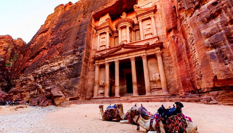 Fascinating encounters in the ancient red city of Petra, Jordan, a world heritage site.
