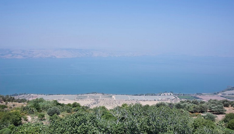 A beautiful scenic glimpse of the Sea of Galilee (Photo courtesy of Bein Harim)