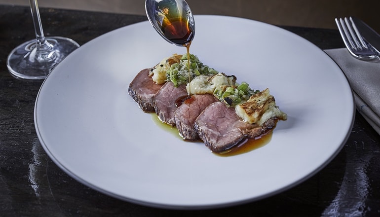 צילום של מסעדת 02 במלון ענבל