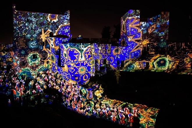 photo de Son et lumière à la tour de David