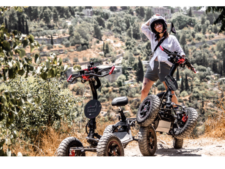 photo of EZ Raider Ein-Karem: a romantic, exciting and thrilling tour