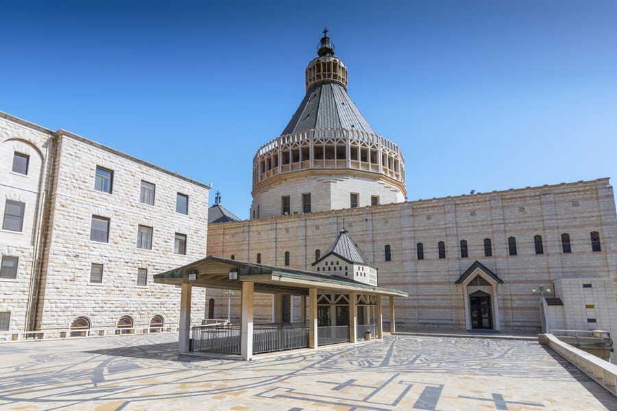 The Church of Annunciation: a showcase of majesty (Courtesy of Bein Harim Tours)