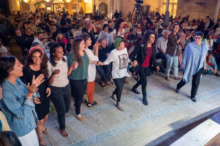 photo of Independence festivities in the music square