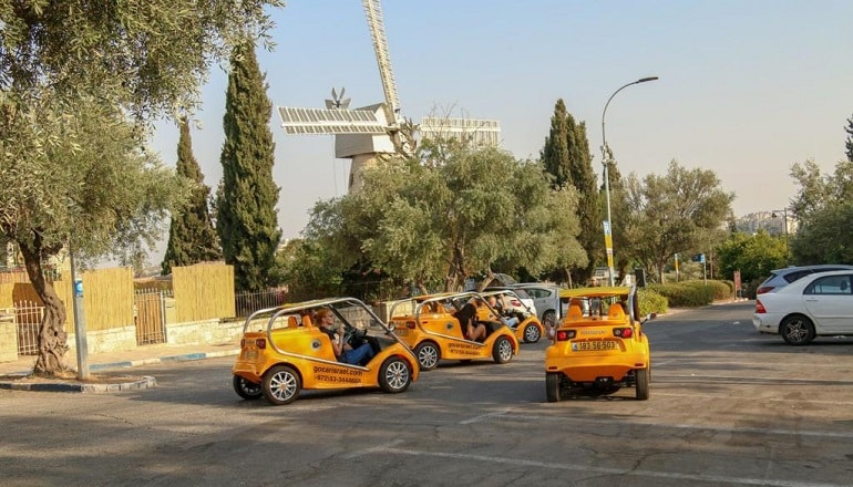 Enjoy the STAR CAR Attraction - a unique way to tour Jerusalem
